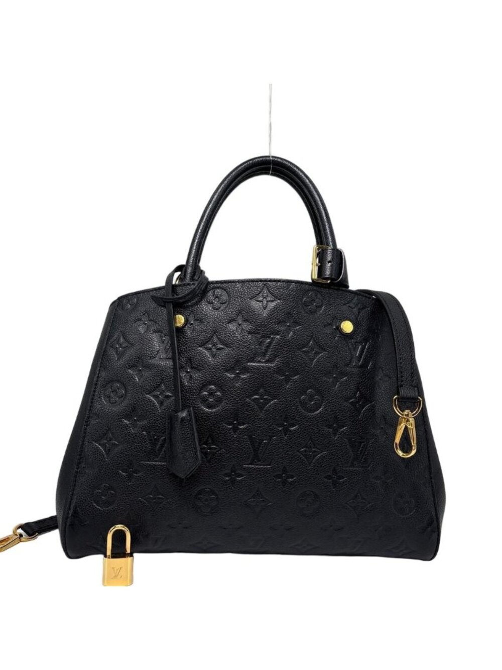 Louis Vuitton Monogram Empreinte Montaigne MM Handle Handbag